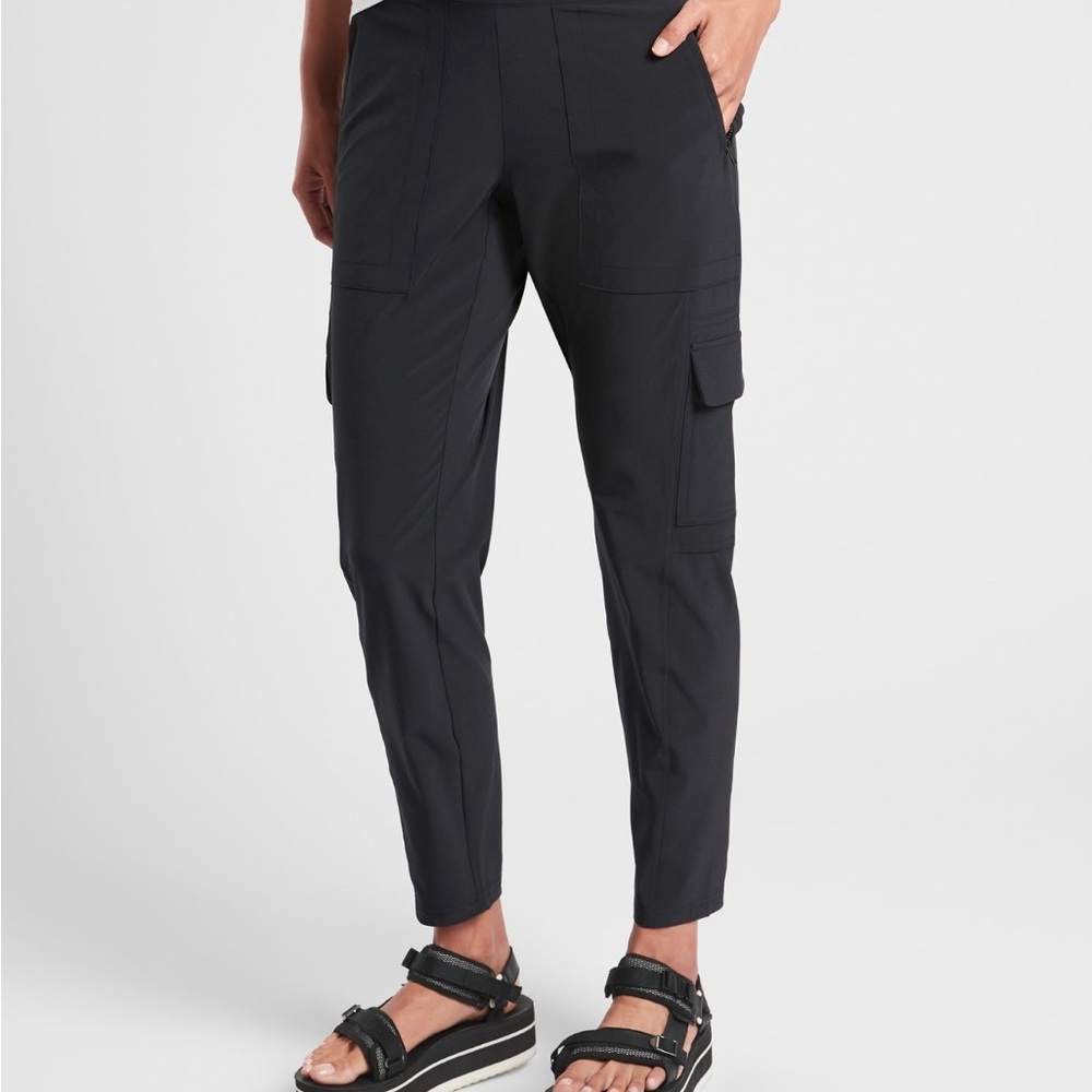 Athleta Chelsea Cargo Pant Navy 8 petite